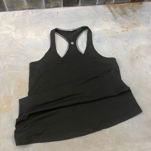 Lululemon Tank Top Dark Green